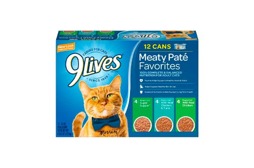 Lives Paté Favorites Variety Pack Wet Cat Food, 5.5-Ounce Cans, 12-Count