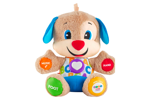 Baby & Toddler Toy Smart Stages Puppy With White Shirt, For Ages 6+ Months